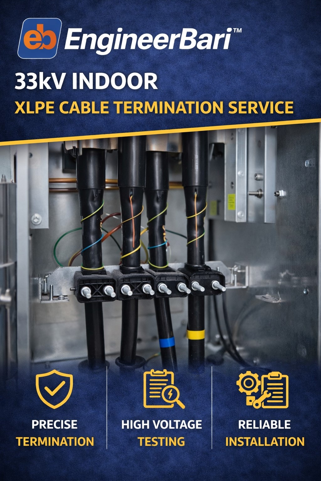 33kV Indoor XLPE Cable Termination Service